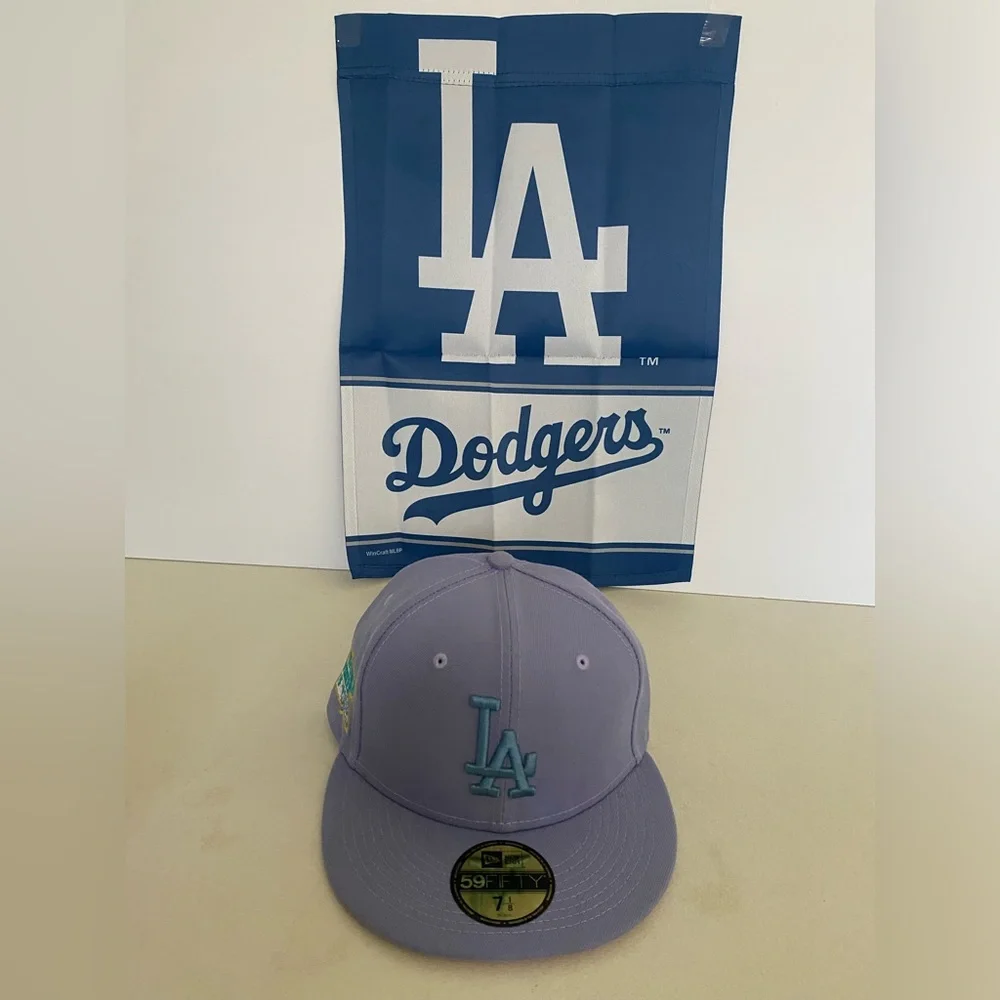 Los Angeles Dodgers New Era 1981 World Series Hat size 7 1/8 - Picture 3 of 10